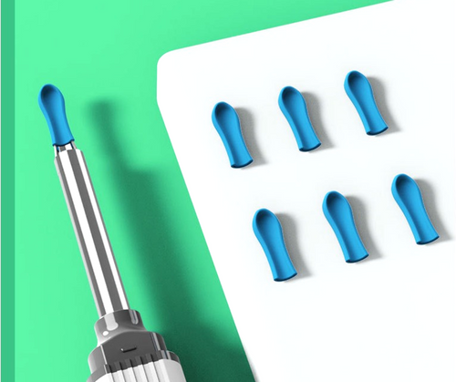 6 Soft Silicone Ear Scoops